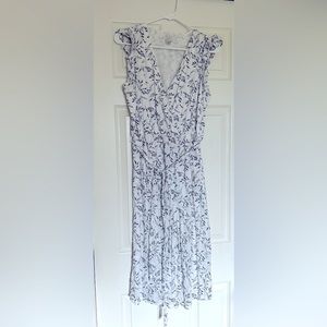 A New Day black and white sleeveless midi dress